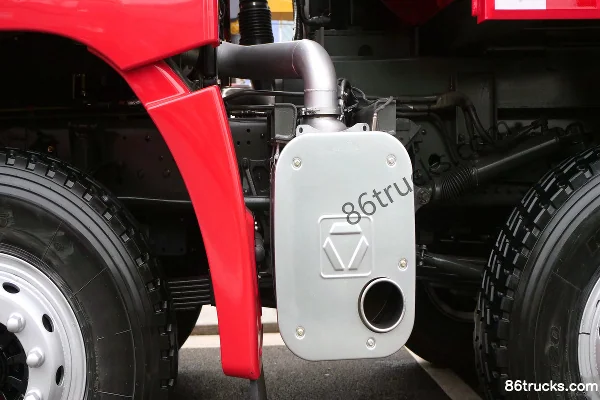 XCMG Hanfeng G7 430 hp 8X4(12 wheels) 8.2m Dump Truck Chassis (2) | 86Trucks