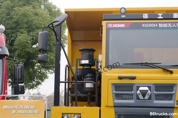 XCMG Hanwo P9 310 hp 6X4(10 wheels) Autonomous Wide-body Mining Dump Truck Exterior (3) | 86Trucks