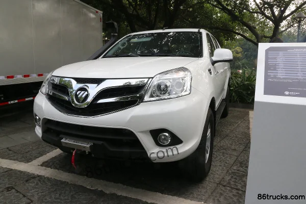 Foton Tunland S 2018 Comfort 2.8T Diesel 177hp Automatic 4WD Double Row Pickup (China V) Cab (3) | 86Trucks