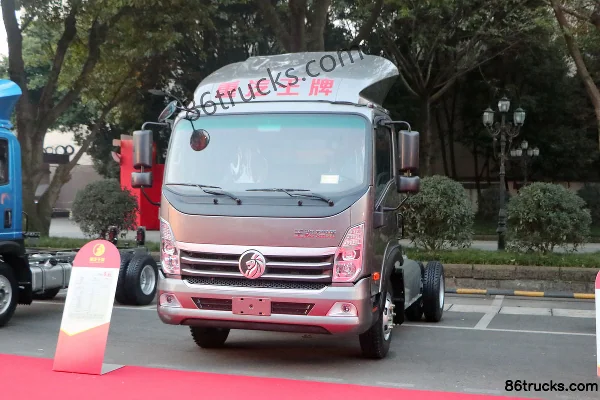 Sinotruk Ruishi 160 ch 4X2(6 roues) CNG châssis de camion léger cabine simple 4,15 m Extérieur (3) | 86Trucks