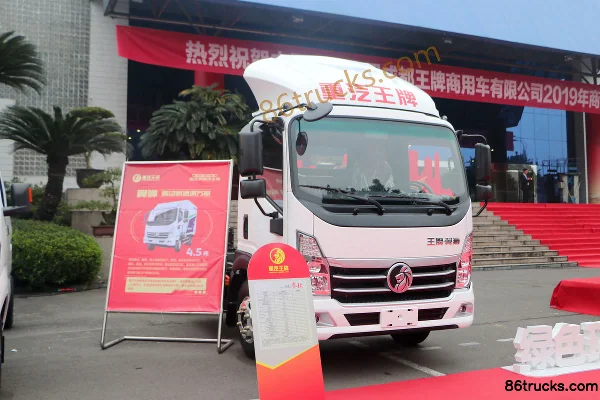 Sinotruk Ace Yishi 4.5T 4X2(6 wheels) 4.15m Single Row Electric Van Light Truck Chassis 91.1kWh Exterior