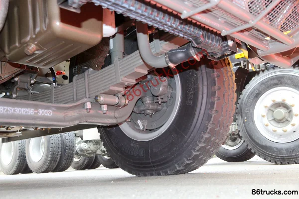 Sinotruk Lishi 270 ch 6X4(10 roues) camion benne 5,3 m (China VI) Châssis (3) | 86Trucks