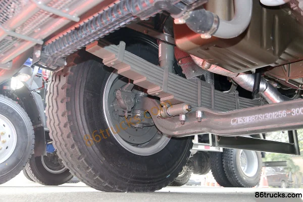 Sinotruk Lishi 270 ch 6X4(10 roues) camion benne 5,3 m (China VI) Châssis (2) | 86Trucks