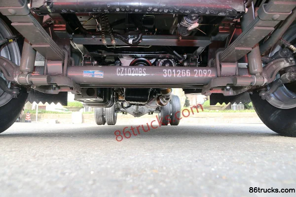 Sinotruk Wangpai W1 2.2L 112 hp 4X2(6 wheels) Gasoline 2.6m dump truck Chassis (2) | 86Trucks