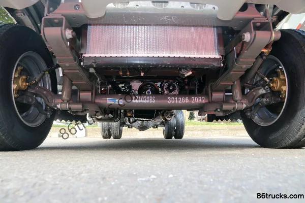 Sinotruk Wangpai W1 2.2L 112 hp 4X2(6 wheels) Gasoline 2.6m dump truck Chassis (1) | 86Trucks