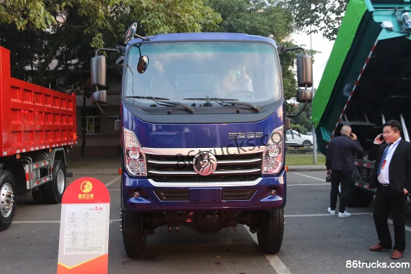 Sinotruk Jieshi 140 ch 4X4(6 roues) camion benne Extérieur (2) | 86Trucks