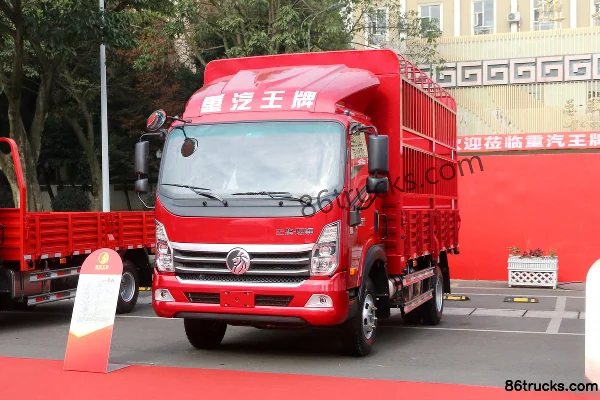 Sinotruk Ruishi 150hp 4X2(6 wheels) 4.16m Single Row Stake Truck Exterior (3) | 86Trucks