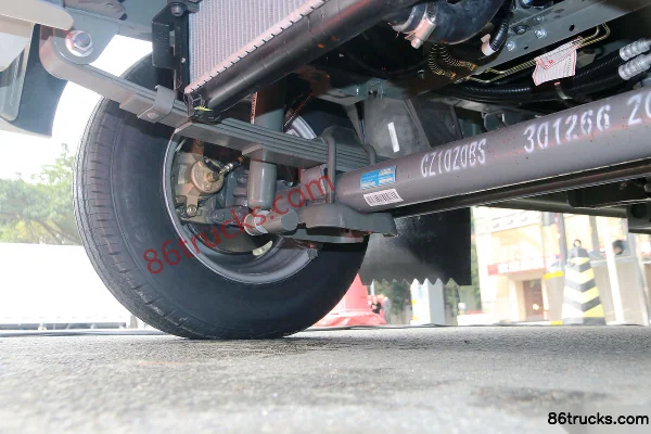 Sinotruk Wangpai W1 133hp 4X2(6 wheels) 2.6m Double Row Flatbed Micro Truck (China VI) Chassis (2) | 86Trucks