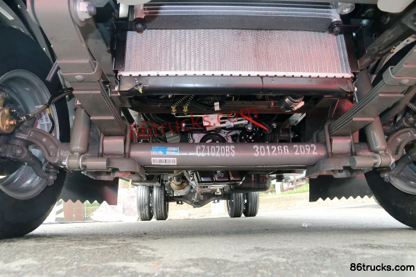 Sinotruk Wangpai W1 133hp 4X2(6 wheels) 2.6m Double Row Flatbed Micro Truck (China VI) Chassis (1) | 86Trucks