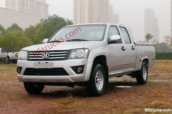 Qiling Auto T100 2017 Luxury 2.2L Gasoline 112 hp 2WD Double Cab Pickup (3) | 86Trucks