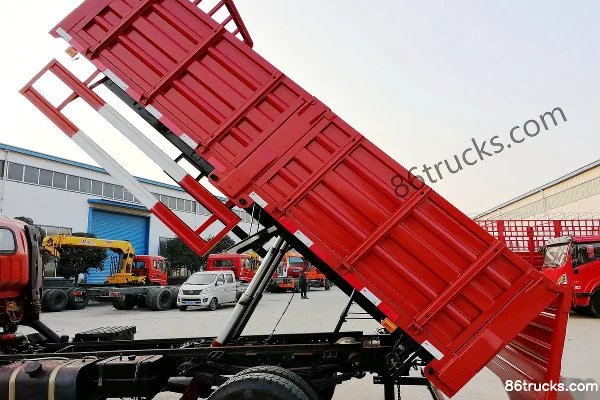 CHUANJIAO Xiao Caishen 129 ch 4X2(6 roues) Camion benne 4 m Châssis (2) | 86Trucks