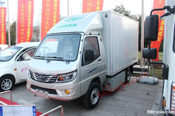 Tangjun Ouling Sailin F3 series 2.78T 3.08m single-row pure electric van truck 51.38kWh 4X2(6 wheels) Exterior (3) | 86Trucks