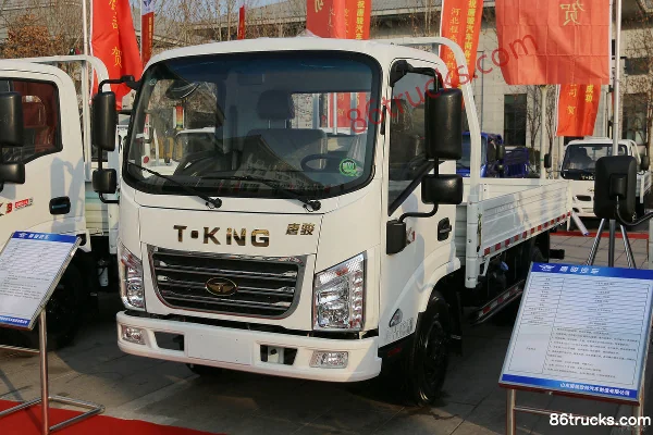 Tangjun Ouling K1 Series 127 hp 4X2(6 wheels) 3.7m Single Row Flatbed Light Truck (China VI) Exterior (3) | 86Trucks