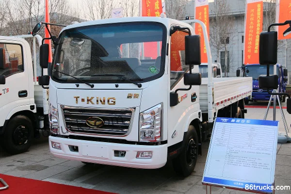 Tangjun Ouling K3 Series 130hp 4X2(6 wheels) 4.15m Single Row Flatbed Light Truck (China VI) Exterior (3) | 86Trucks