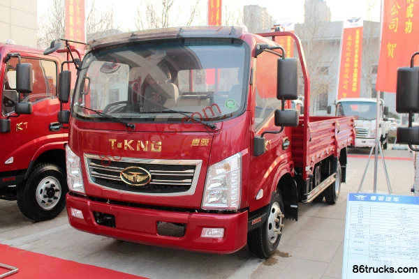Tangjun Ouling K7 Series 4X2(6 wheels) 4.1m Single Row Flatbed Light Truck (China VI) Exterior (3) | 86Trucks
