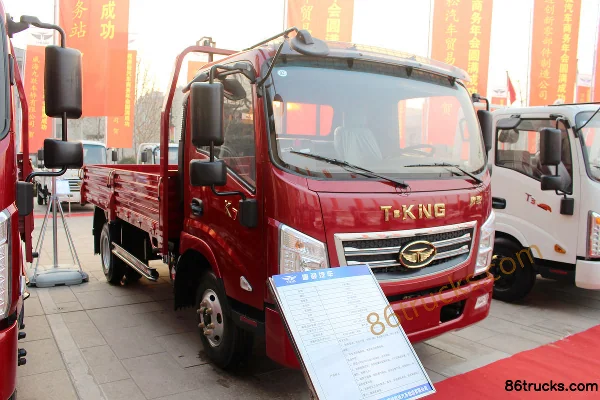 Tangjun Ouling K7 Series 4X2(6 wheels) 4.1m Single Row Flatbed Light Truck (China VI) Exterior