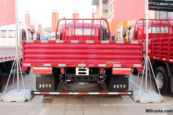 Tangjun Ouling K7 Series 4X2(6 wheels) 4.1m Single Row Flatbed Light Truck (China VI) Body (3) | 86Trucks