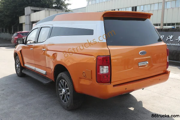 Qingling Isuzu Daka TAGA luxe 3,0T diesel 131 ch 4x4(6 roues) double cabine pick-up Extérieur (2) | 86Trucks