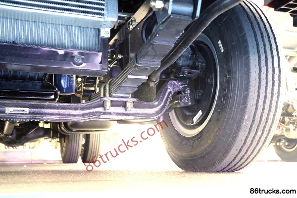 Kama Kaijie HM3 95hp 4X2(6 wheels) 4.2m Dump Truck Chassis (3) | 86Trucks