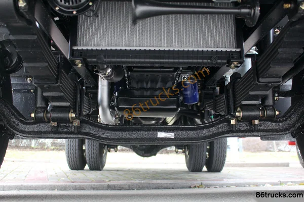 Sinotruk Haoman H3 Warrior Edition Transport Type 170hp 4X2(6 wheels) 5.3m Dump Truck Chassis (1) | 86Trucks