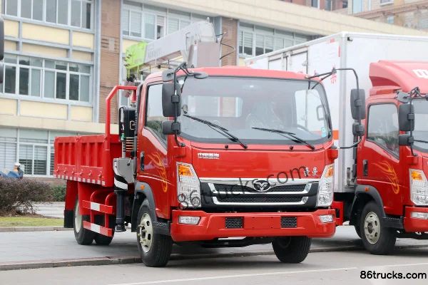 Sinotruk Haoman H3 129 hp 4X2(6 wheels) Truck-Mounted Crane (8-speed) Exterior