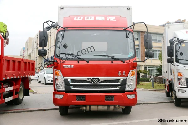 Sinotruk Haoman H3 115hp 4X2(6 wheels) 4.05m Single Row Flammable Liquid Van Truck (Huato Brand) Exterior (2) | 86Trucks