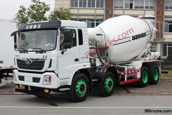 Sinotruk HOWO H5 340 ch 8X4(12 roues) 7,99 m³ camion malaxeur Extérieur (2) | 86Trucks