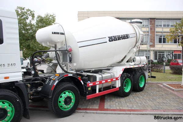 Sinotruk HOWO H5 340 ch 8X4(12 roues) 7,99 m³ camion malaxeur Carrosserie (1) | 86Trucks
