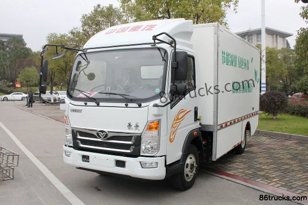 Sinotruk Haoman H3 4,2 m fourgon électrique pur cabine simple 4X2(6 roues) Extérieur (2) | 86Trucks