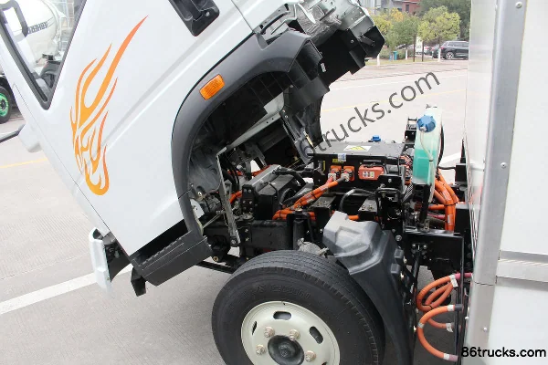Sinotruk Haoman H3 4,2 m fourgon électrique pur cabine simple 4X2(6 roues) Châssis (1) | 86Trucks