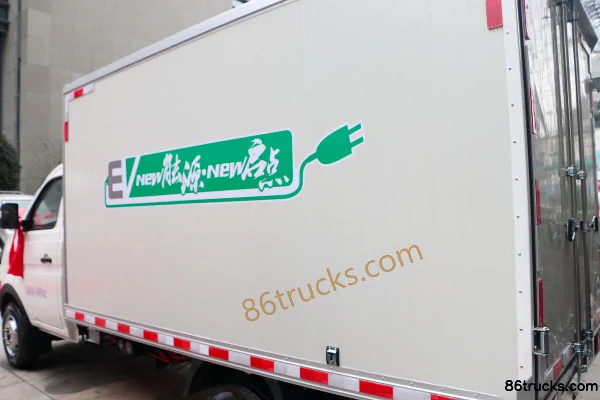 Changan Kuayue Wang X3 3.5T 3.19m single-row pure electric van micro truck 53kWh 4X2(6 wheels) Body (1) | 86Trucks
