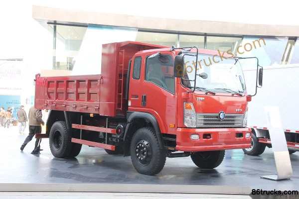 Sinotruk Wangpai série 7 160 ch 4X2(6 roues) 4,44 m camion benne Extérieur (2) | 86Trucks