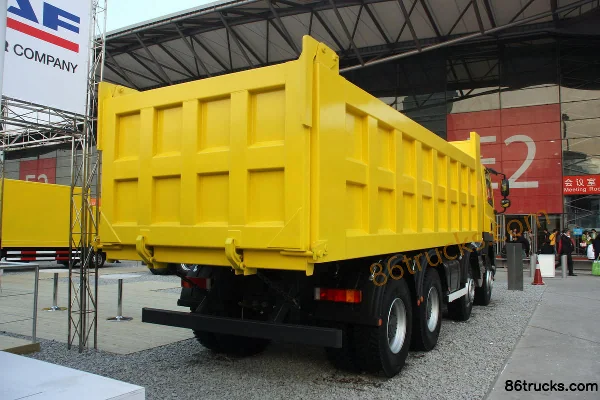 DAF CF série poids lourd 340 ch 8X4(12 roues) Camion benne 8,6 mètres (CF85) Carrosserie (1) | 86Trucks