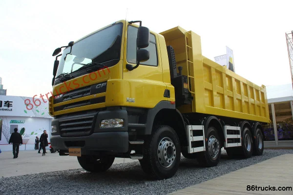 DAF CF série poids lourd 340 ch 8X4(12 roues) Camion benne 8,6 mètres (CF85) Extérieur (3) | 86Trucks
