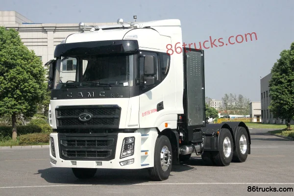 Hualing Hanma H9 Heavy Truck 410 hp 6X4(10 wheels) CNG Tractor Truck (High Roof) Exterior (3) | 86Trucks