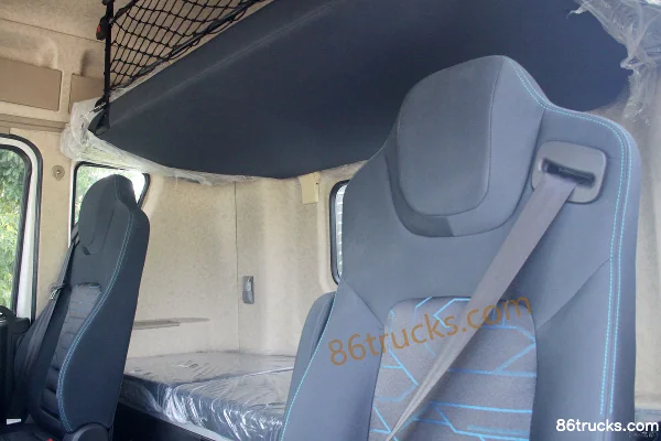 Hualing Hanma H9 Heavy Truck 410 hp 6X4(10 wheels) CNG Tractor Truck (High Roof) Cab (2) | 86Trucks