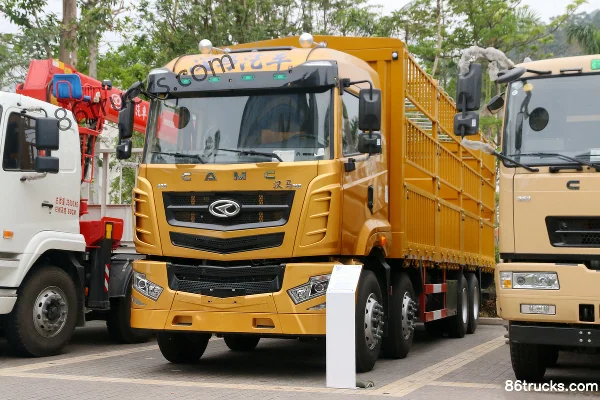 Hualing Hanma H6 420 hp 8X4(12 wheels) 9.5m stake truck Exterior (3) | 86Trucks