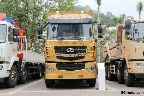 Hualing Hanma H6 420 hp 8X4(12 wheels) 9.5m stake truck Exterior (2) | 86Trucks