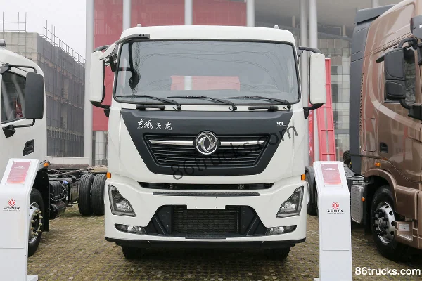 Dongfeng Commercial Vehicle Tianlong KL 300 hp 6X4(10 wheels) Sanitation Truck Chassis (China VI) Exterior (2) | 86Trucks