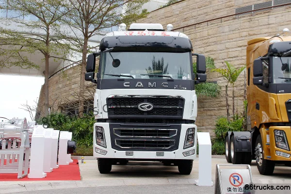 Hualing Hanma H9 480hp 6X4(10 wheels) tractor truck Exterior (2) | 86Trucks