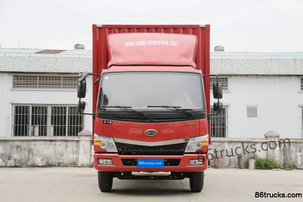Kairui Green Card City Distribution Standard Load 116 hp 4X2(6 wheels) 4.15m single-row van light truck Exterior (2) | 86Trucks
