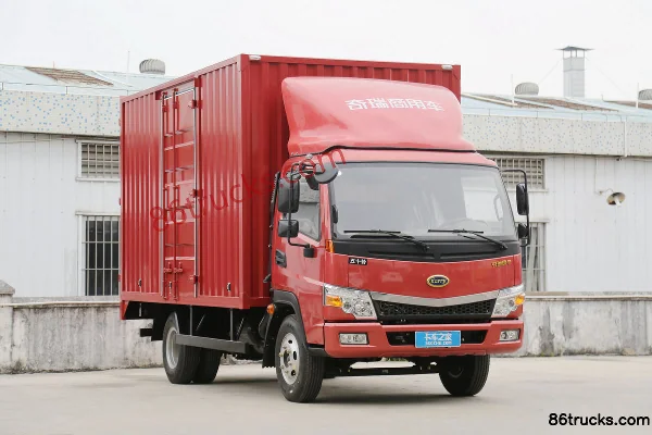 Kairui Green Card City Distribution Standard Load 116 hp 4X2(6 wheels) 4.15m single-row van light truck Exterior