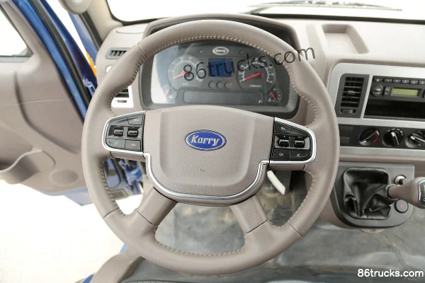 Karry Green Card City Transport Edition Comfort 88hp 4X2(6 wheels) 3.7m Single-row Van Light Truck Cab (3) | 86Trucks