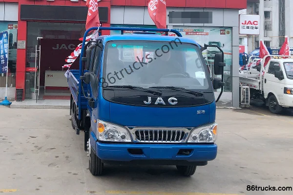 JAC Kangling 33 Narrow Body 109 hp 4X2(6 wheels) 4.18m Single Row Flatbed Light Truck Exterior (2) | 86Trucks