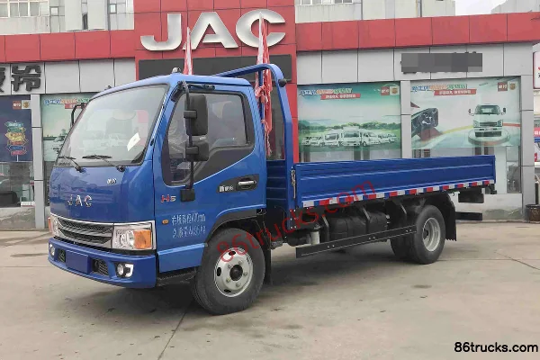 JAC Kangling H5 143 hp 4X2(6 wheels) 4.18m single-row flatbed light truck Exterior (3) | 86Trucks