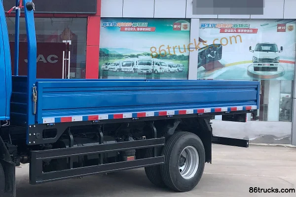 JAC New Kangling H3 120hp 4X2(6 wheels) 4.18m Single Row Flatbed Light Truck Chassis (1) | 86Trucks