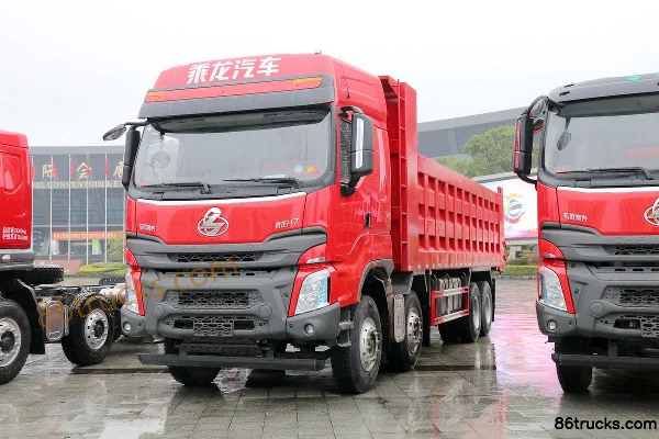 Dongfeng H7 11L Diesel 460 hp 8X4(12 wheels) Fast Gear 12-speed 8.6m Dump Truck Exterior (3) | 86Trucks