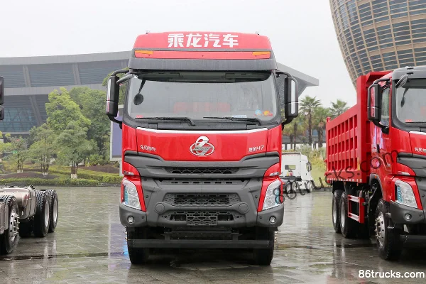 Dongfeng H7 11L Diesel 460 hp 8X4(12 wheels) Fast Gear 12-speed 8.6m Dump Truck Exterior (2) | 86Trucks