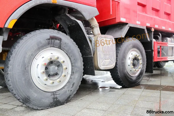 Dongfeng H7 11L Diesel 460 hp 8X4(12 wheels) Fast Gear 12-speed 8.6m Dump Truck Chassis (3) | 86Trucks