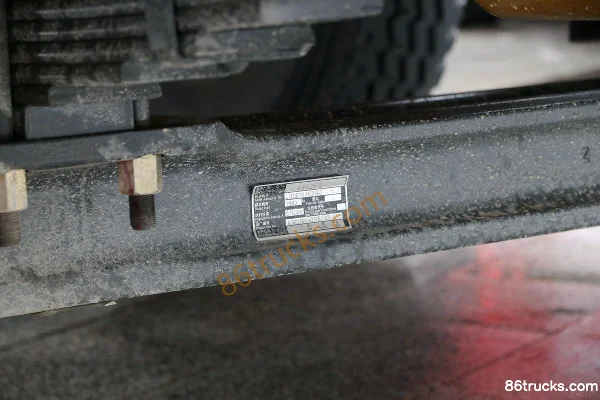 Dongfeng H7 11L Diesel 460 hp 8X4(12 wheels) Fast Gear 12-speed 8.6m Dump Truck Chassis (2) | 86Trucks